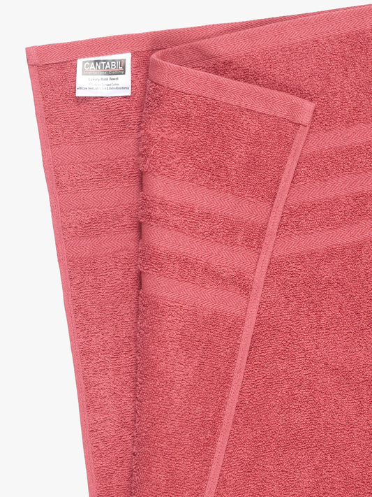 Premium Coral Cotton Unisex Bath Towel