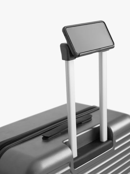 8 Wheels Check-In 65cm (24inch) Hard Case Polycarbonate Travel Luggage Trolley Bag (Black)