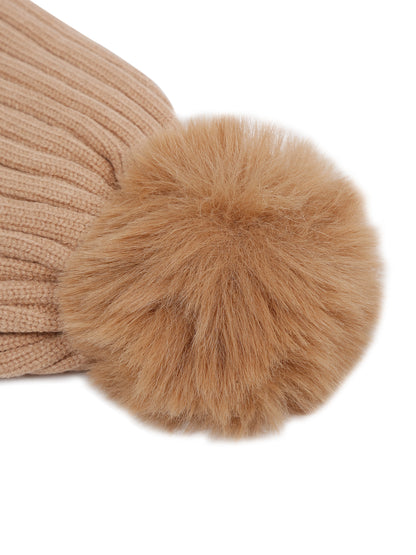 Women's Camel Fashion  Cap