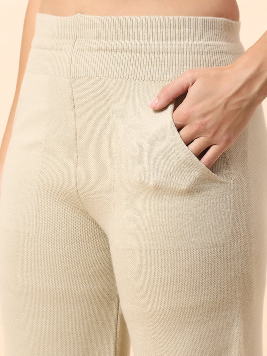 Co ord set for Women l Premium Casual Co ord Set Regular Fit Spread Collar Acrylic Fabric Colour Block Pattern