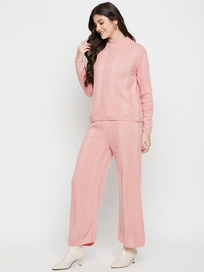 Women Dark Pink Co-Ord Set