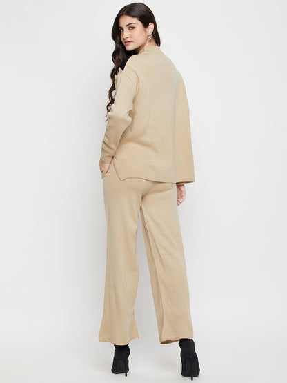 Women Beige Co-Ord Set