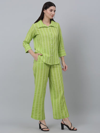 Women Green Co-Ord Set