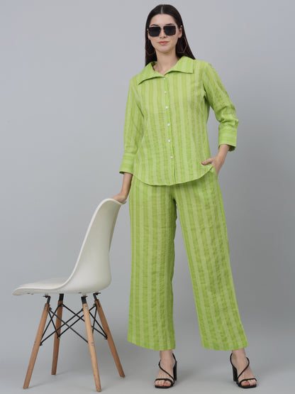 Women Green Co-Ord Set