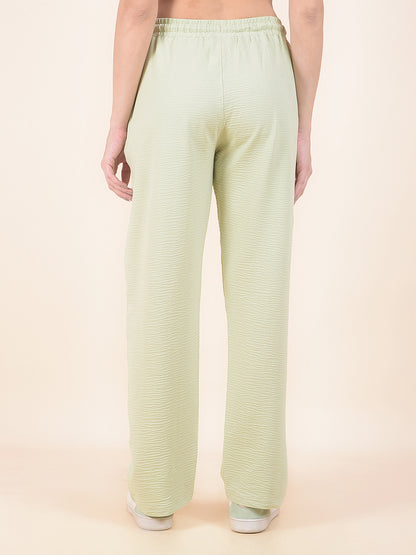 Track Pants for Women | Breathable & Soft with Color Fastness Regular Fit Cotton Blend Fabric Solid Pattern Drawstring Closure