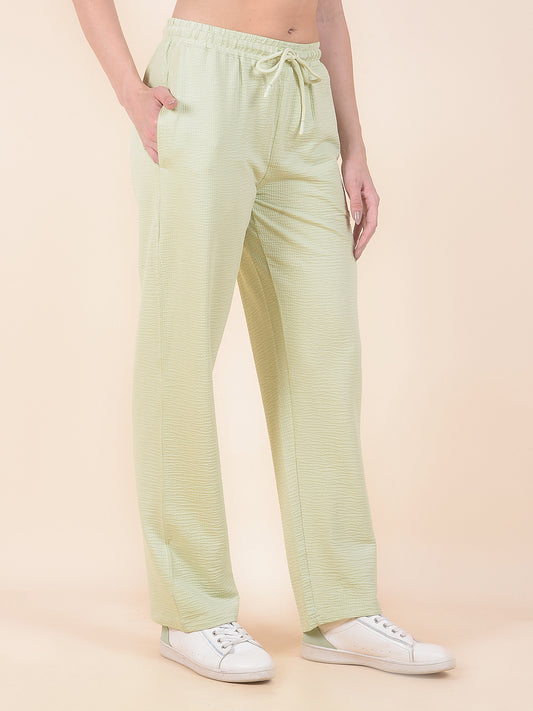 Track Pants for Women | Breathable & Soft with Color Fastness Regular Fit Cotton Blend Fabric Solid Pattern Drawstring Closure