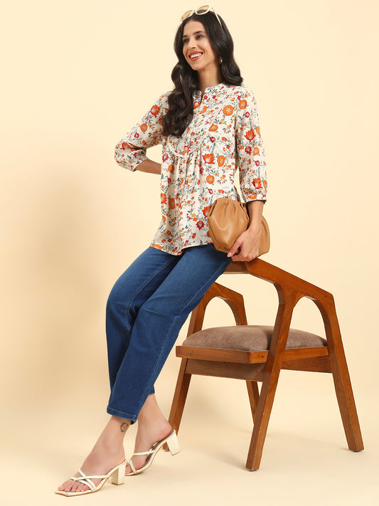 Women's Blue Solid Regular Fit Casual Jeans