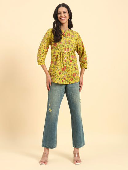 Women's Blue Solid Regular Fit Casual Jeans