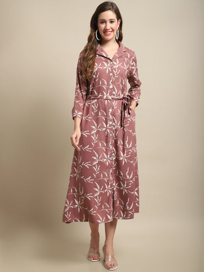 Cantabil Women Pink Dress (7121572462731)