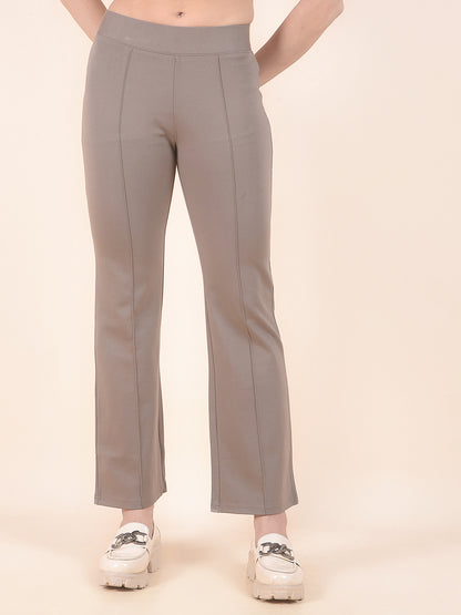 Jegging for Women | Breathable & Soft with Color Fastness Regular Fit Cotton Blend Fabric Solid Pattern Elasticated Closure