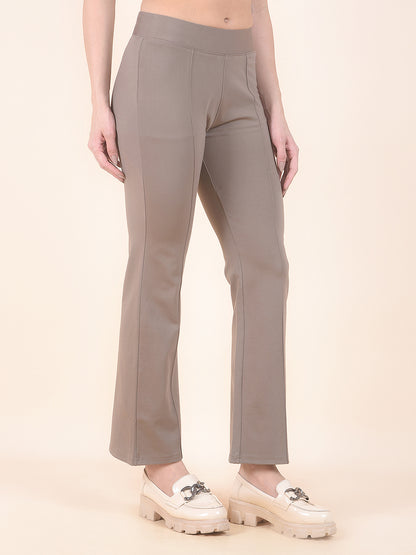 Jegging for Women | Breathable & Soft with Color Fastness Regular Fit Cotton Blend Fabric Solid Pattern Elasticated Closure