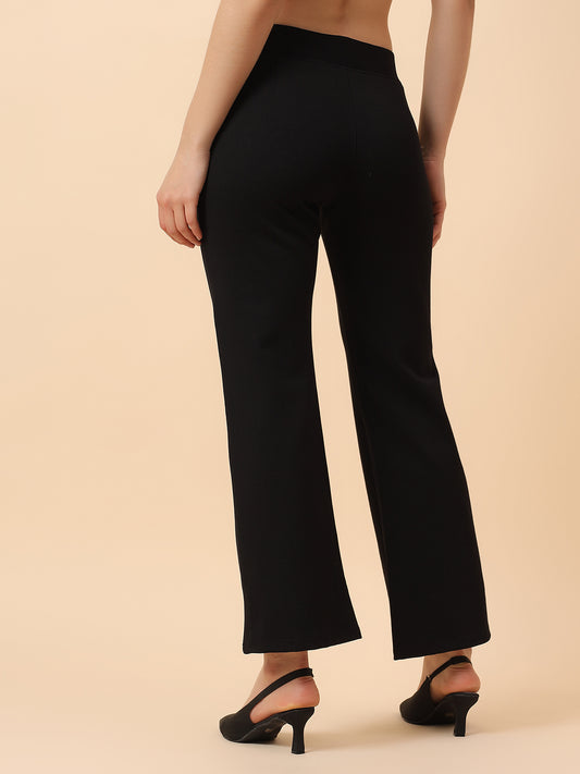 Jegging for Women | Breathable & Soft with Color Fastness Regular Fit Knitted Fabric Solid Pattern Elasticated