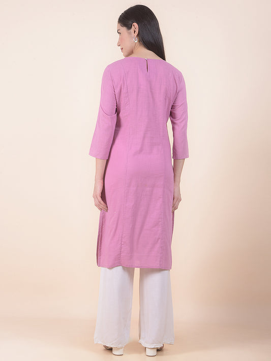 Kurti for Women l Breathable & Soft with Color Fastness Regular Fit Printed Pattern