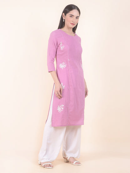 Kurti for Women l Breathable & Soft with Color Fastness Regular Fit Printed Pattern