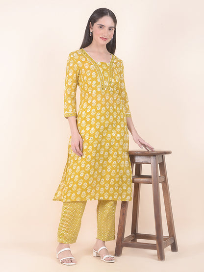 Plazzo for Women l Breathable & Soft with Color Fastness Regular Fit Cotton Fabric Printed Pattern