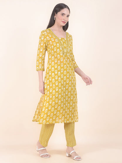 Plazzo for Women l Breathable & Soft with Color Fastness Regular Fit Cotton Fabric Printed Pattern