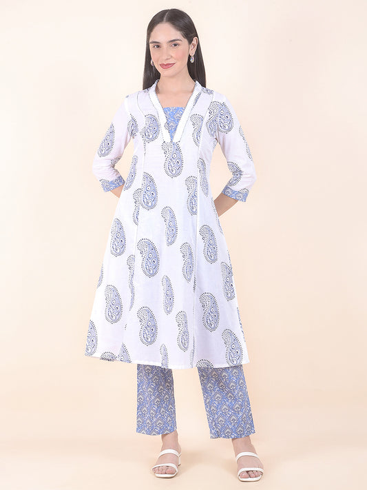 Plazzo for Women l Breathable & Soft with Color Fastness Regular Fit Cotton Fabric Printed Pattern
