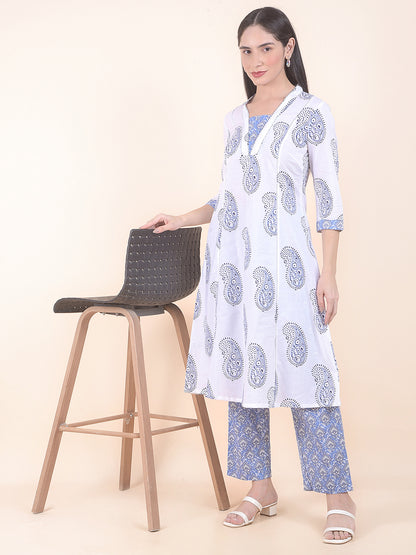 Plazzo for Women l Breathable & Soft with Color Fastness Regular Fit Cotton Fabric Printed Pattern