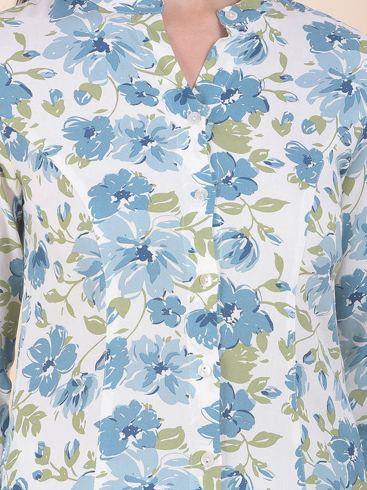 Kurti for Women l Breathable & Soft with Color Fastness Regular Fit Printed Pattern