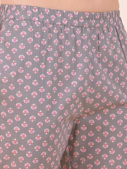 Plazzo for Women l Breathable & Soft with Color Fastness Regular Fit Cotton Fabric Printed Pattern