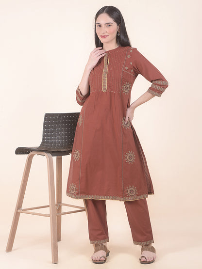 Plazzo for Women l Breathable & Soft with Color Fastness Regular Fit Cotton Fabric Solid Pattern
