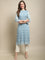 Cantabil Women Sky Blue Kurti (7121541070987)