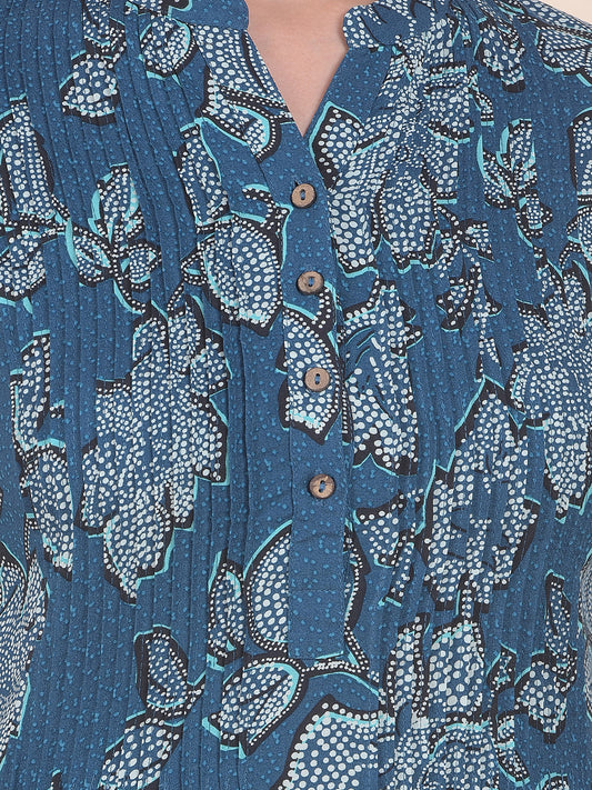 Kurti for Women l Breathable & Soft with Color Fastness Regular Fit Printed Pattern
