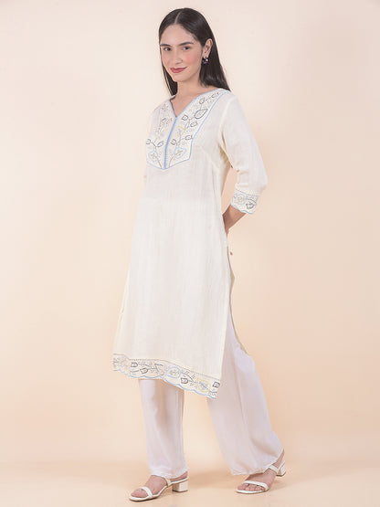 Kurti for Women l Breathable & Soft with Color Fastness Regular Fit Printed Pattern