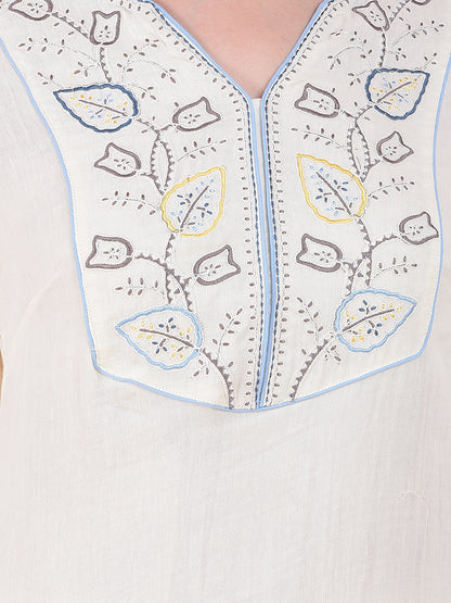Kurti for Women l Breathable & Soft with Color Fastness Regular Fit Printed Pattern