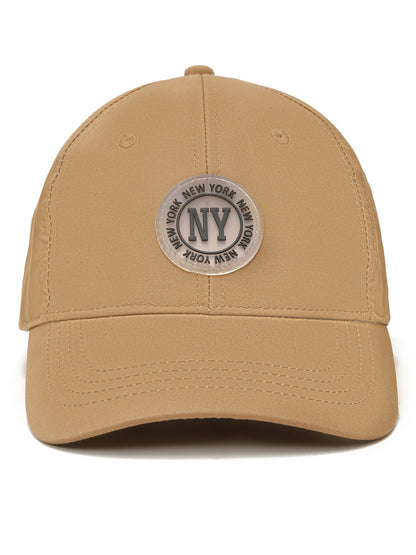 Unisex Khaki Fashion Single Side Cap