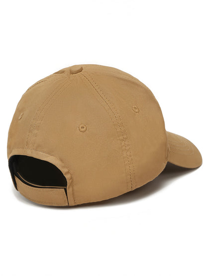 Unisex Khaki Fashion Single Side Cap