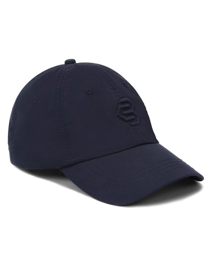 Unisex Navy Blue Fashion Single Side Cap