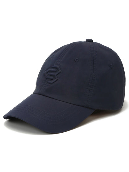 Unisex Navy Blue Fashion Single Side Cap