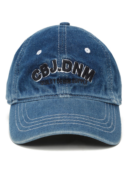 Unisex Denim Blue Medium Fade Fashion Single Side Cap