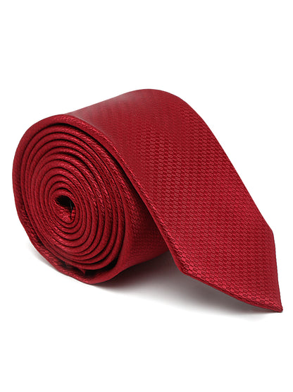 Men's Red Fashion Broad Tie