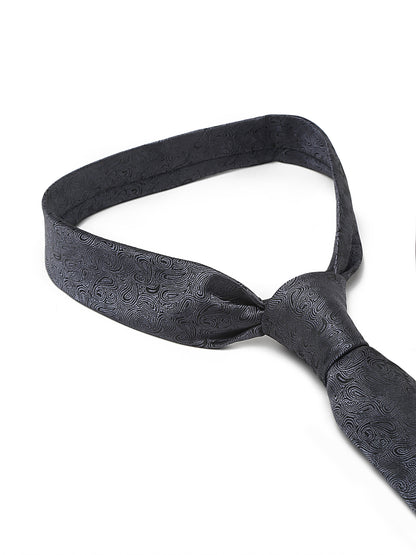 Men's Grey Fashion Broad Tie