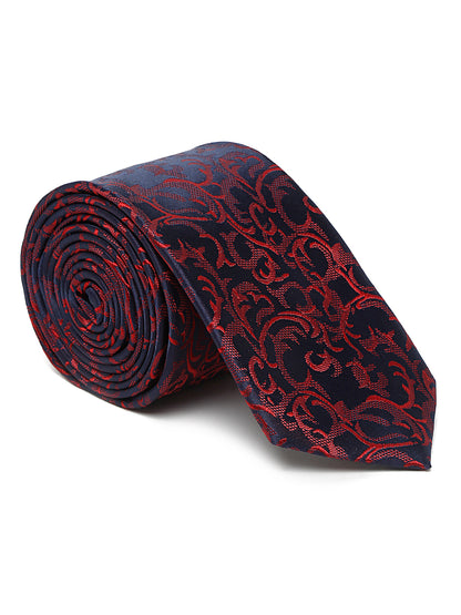 Men's Maroon Fashion Broad Tie