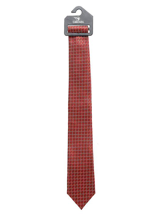 Men's Rust Fashion Broad Tie