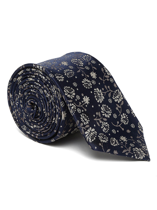 Men's Navy Blue Fashion Broad Tie