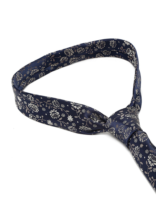 Men's Navy Blue Fashion Broad Tie