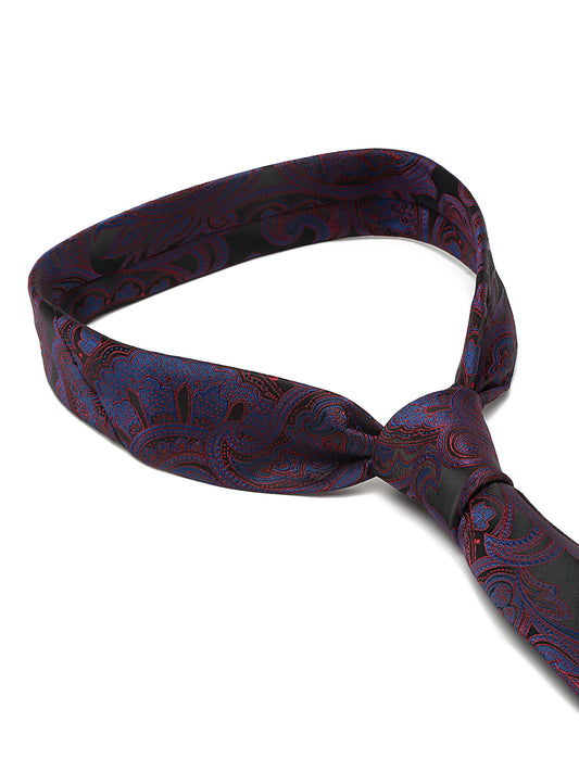 Men's Wine Fashion Broad Tie