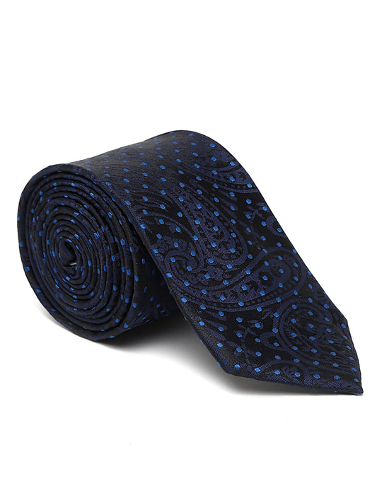 Men's Navy Blue Fashion Broad Tie