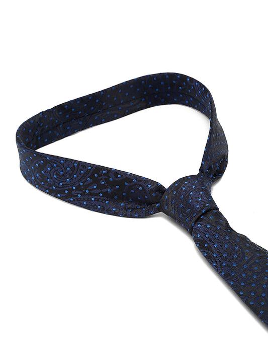 Men's Navy Blue Fashion Broad Tie