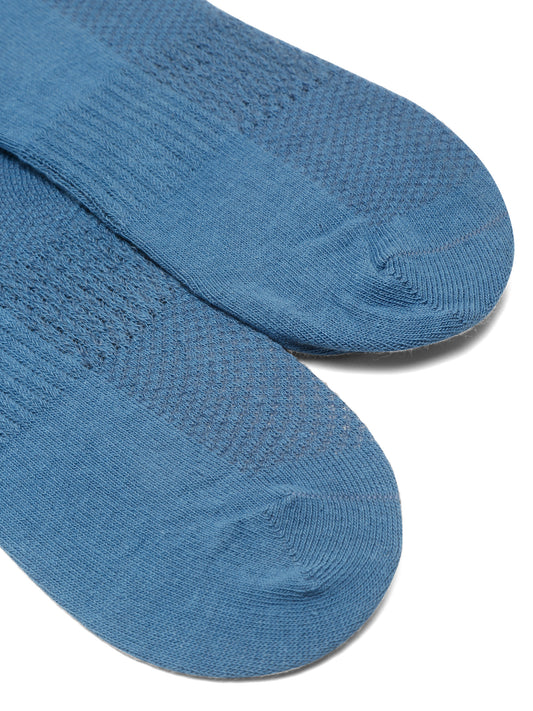 Men's Blue Fashion No Show / Loafer Socks -Pack of 5