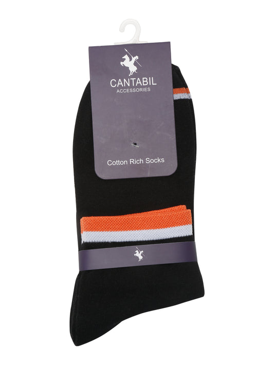 Men's Black   Fashion Ankle length Socks -Pack of 5