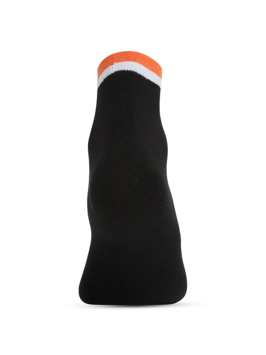Men's Black   Fashion Ankle length Socks -Pack of 5