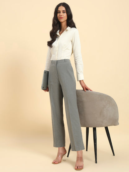 Shirt for Women l Breathable & Soft with Color Fastness Regular Fit Cotton Fabric Solid Pattern