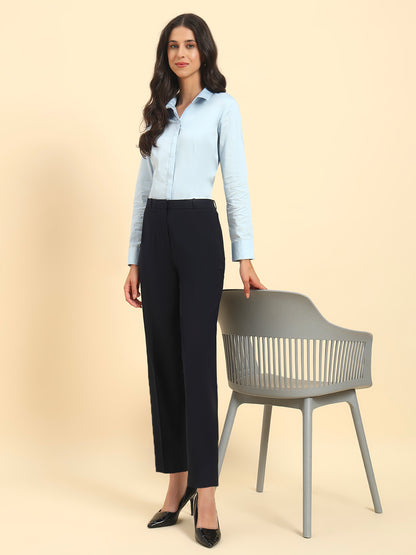 Shirt for Women l Breathable & Soft with Color Fastness Regular Fit Cotton Fabric Solid Pattern