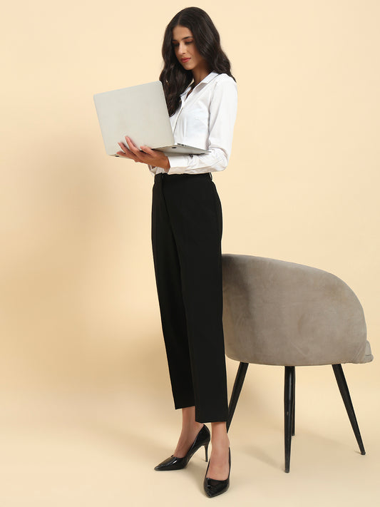 Shirt for Women l Breathable & Soft with Color Fastness Regular Fit Cotton Fabric Solid Pattern