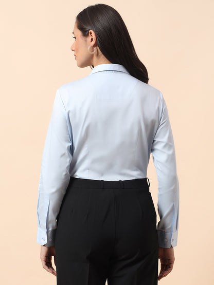 Shirt for Women | Breathable & Soft with Color Fastness Regular Fit Cotton Fabric Solid Pattern